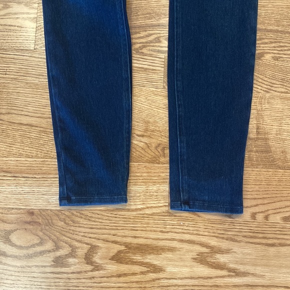 Womens Spanx high rise dark wash legging jegging bodycon normcore denim - Picture 2 of 10